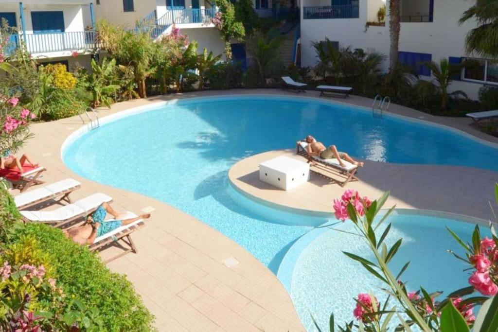 Penthouse With Rooftopbar, Fiber Wifi, Next To The Beach! Santa Maria Exterior foto